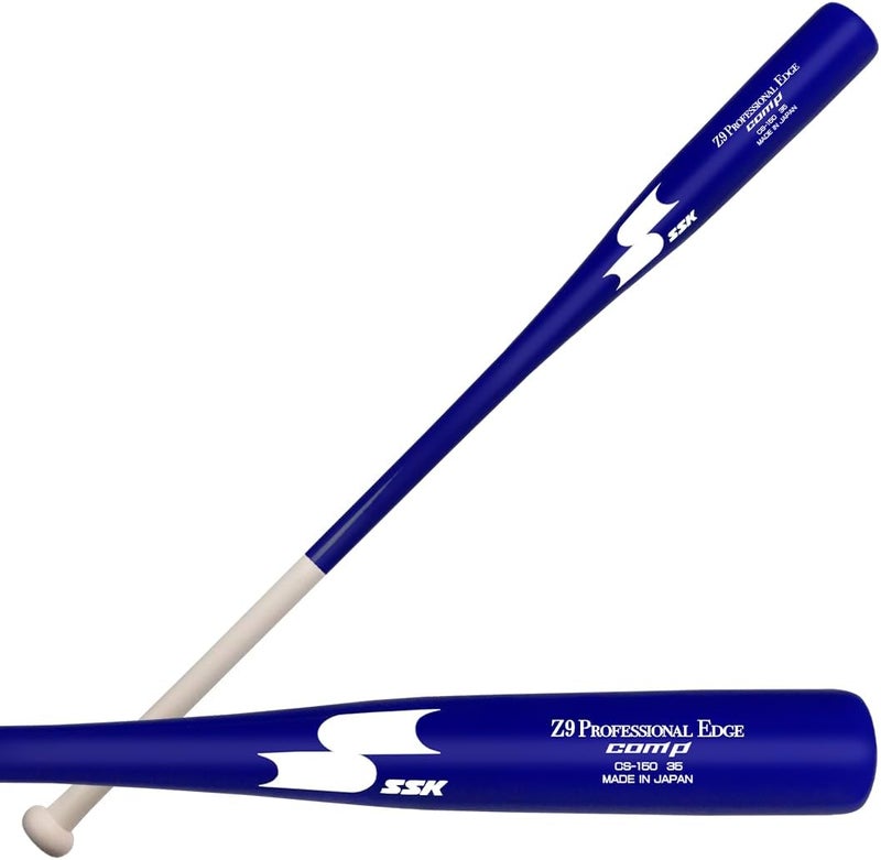 SSK Z9 Professional Edge Comp Coaches Wood Fungo Bat 33" 35" 37" - Baseball & Softball – 22+ Colors - 60 Day Warranty - Image 1